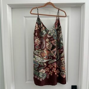 Nasty Gal Multicolor Paisley Dress